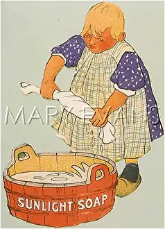 Wringing: ADVERT/SUNLIGHT SOAP