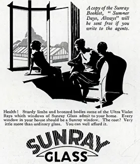 Bronzed: Advertisement for Sunray Glass