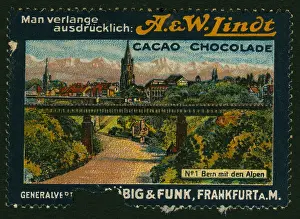 Cacao: advertising, sweets, cacao, chocolade, A. & W