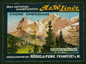 Eiger: advertising, sweets, cacao, chocolade, A. & W