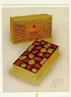 Chocolates: Advertisement for Terry's All Gold chocolates