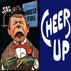 Ticket: Advert for a theatre production, Cheer Up