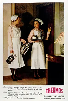Maids: Advertisement for Thermos flasks