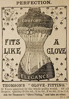 Thomsons: Advertisement for Thomson's glove-fitting corset