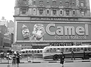 Vachon: Advertisement - Times Square - New York City
