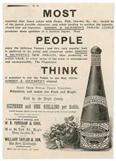 Catsup: ADVERT/TOMATO CATSUP