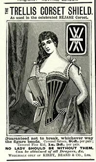 Kirby: Advert, Trellis Corset Shield