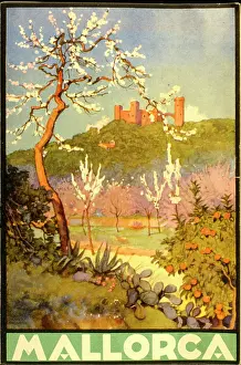Mallorca: Advertisement for trips to Mallorca (Majorca), Spain