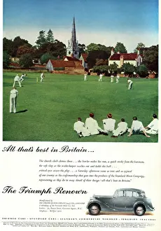 Renown: Advertisement for Triumph Renown motor car