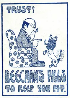 Pills: Advert, Trust Beecham's Pills to keep you fit