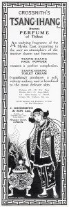 Fragrance: Advert for Tsang-Ihang - Perfume 1923