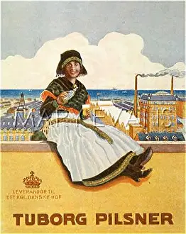 Pilsner: ADVERT/TUBORG PILSNER