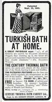 Vapour: Advert for Turkish Bath 1902