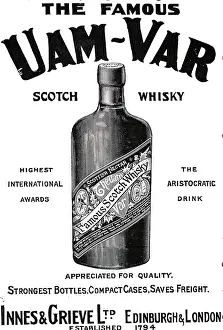 Scotch: An advertisement for Uam-Var Whisky