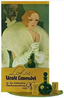 Uralt: Advertisement for Uralt Lavendel