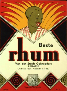 Rhum: Advertisement for Van der Stuyft best rum