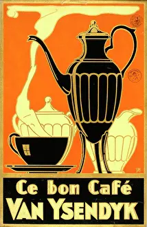 Steaming: Advertisement for Van Ysendyk coffee