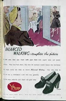 Poise: Advert for Vani-Tred Shoes