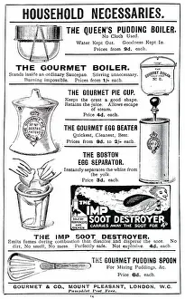 Gadget: An advertisement for various kitchen gadgets