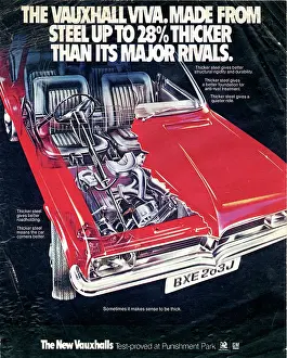 Vauxhall: Advertisement for Vauxhall Viva car