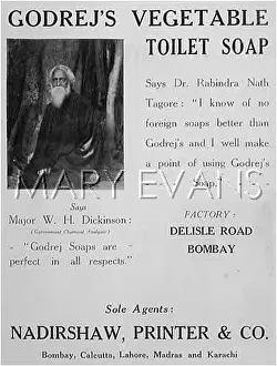 Endorsed: ADVERT/VEG SOAP 1935