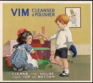 Polisher: ADVERT/VIM CLEANER 1890S