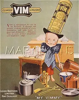 Polisher: ADVERT/VIM CLEANER 1916