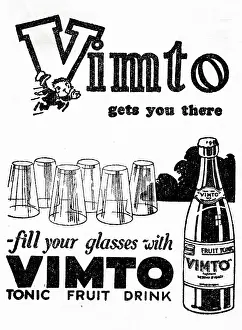 Trafford: Advert, Vimto Gets You There, Tonic Fruit Drink