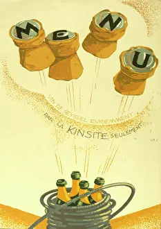 Menu: Advertisement for Vin de Seyssel