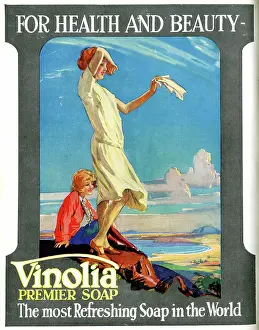 Healthy: Advert, Vinolia Premier Soap