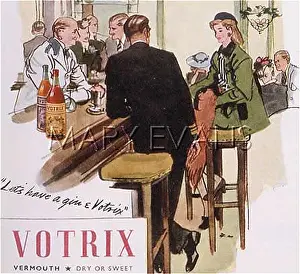Vermouth: ADVERT/VOTRIX VERMOUTH