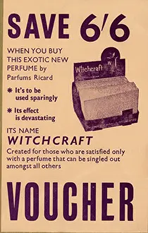 Estelle: Advertisement voucher for Witchcraft Perfume