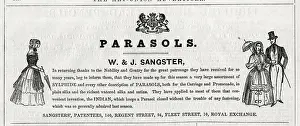 Appointment: Advert, W & J Sanger, Parasols