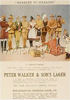 Lager: ADVERT/WALKERS LAGER