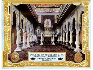 Macfarlane: Advert, Walter Macfarlane & Co, Glasgow, Scotland