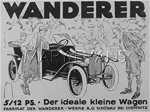Desired: Advert for the Wanderer motor car