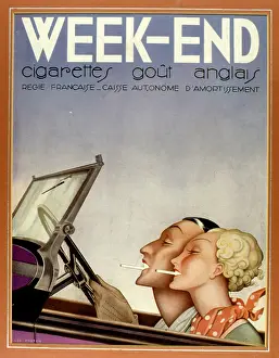 Fontan: Advertisement for Week-End cigarettes