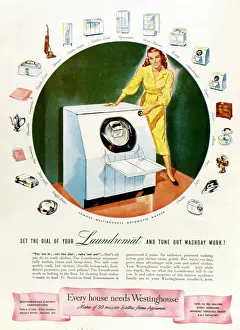Westinghouse: Advertisement for the Westinghouse Laundromat