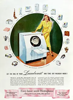Westinghouse: Advertisement for the Westinghouse Laundromat