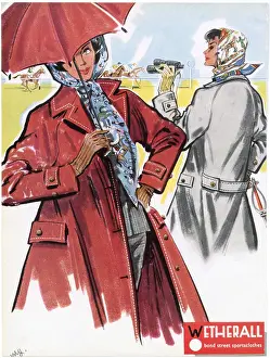 Binoculars: Advert for Wetherall, rainmacs 1962