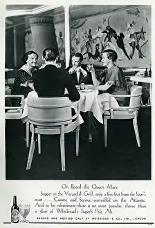 Steamliners: Advert for Whitbread pale ale 1936