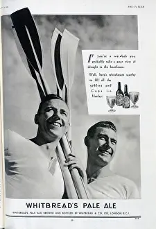 Sculls: Advert for Whitbread's Pale Ale