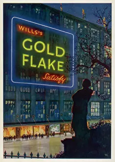 Satisfy: ADVERT WILLS GOLD FLAKE 1930