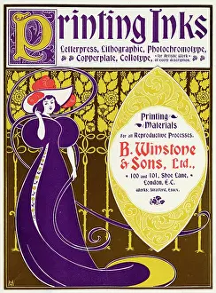 Winstone: Advert Winstone Inks 1897