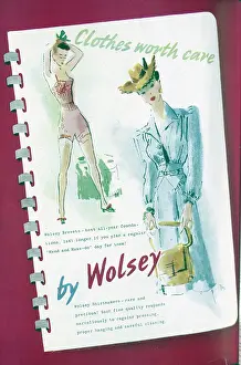 Advertizing: Advert for Wolsey Clothing