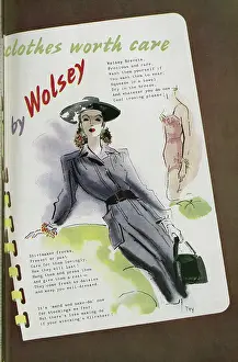 Advertizing: Advert for Wolsey Clothing