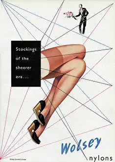 Nylons: Advert for Wolsey Nylons 1947