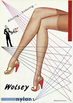 Nylons: Advert for Wolsey Nylons 1947