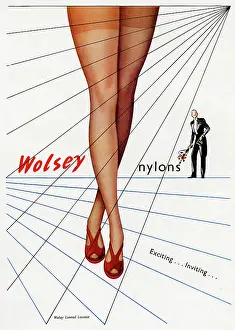 Nylons: Advert for Wolsey Nylons 1948