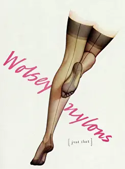 Nylons: Advert for Wolsey Nylons 1952